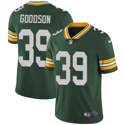 Nike Packers #39 Demetri Goodson Green Team Color Men's Stitched NFL Vapor Untouchable Limited Jersey - Click Image to Close